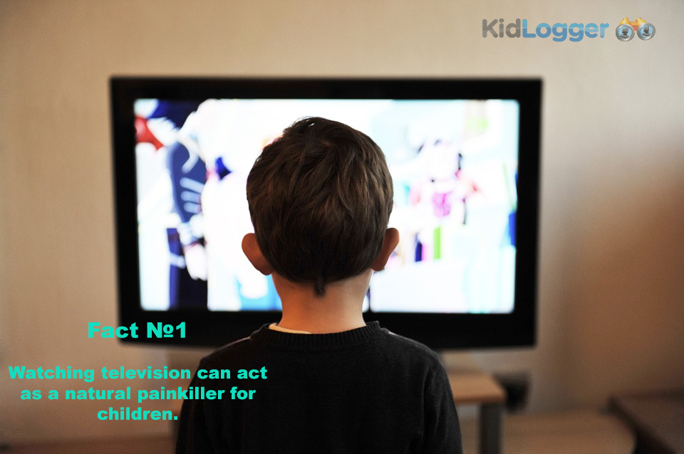 Watching television can act as a natural painkiller for children.